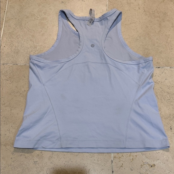 Lululemon Athletica Sky Blue Tank Top - Picture 2 of 2